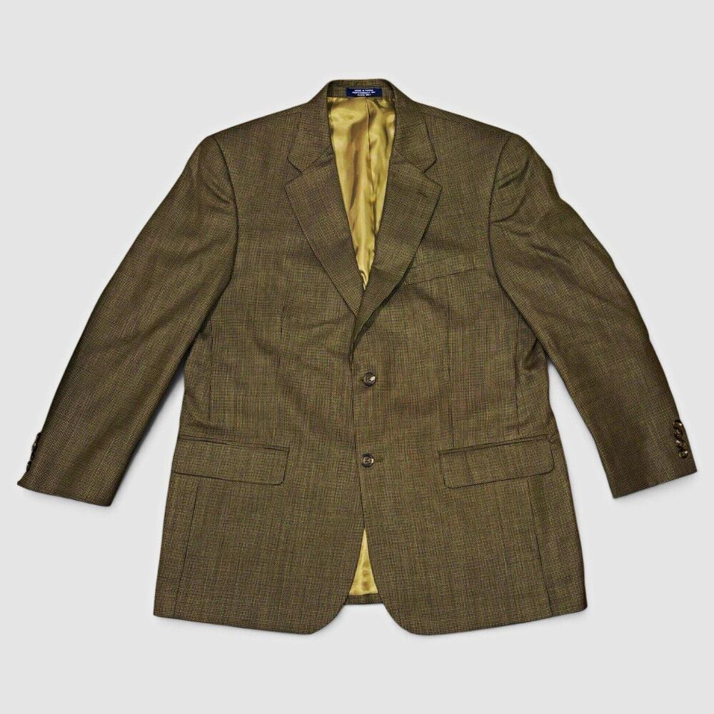 Vintage CHAPS Ralph Lauren Sport Coat 42R NWT Deadstock 90s 100% Wool Blazer